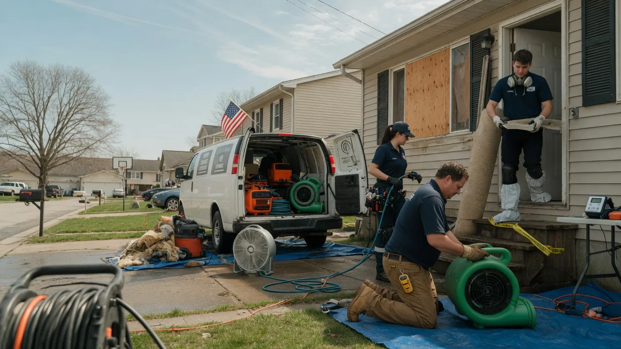 Water Damage Restoration in Utica, PA near me